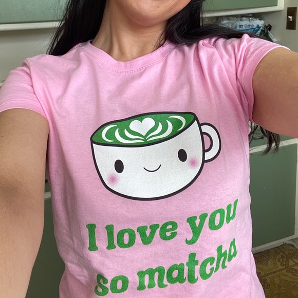 💕I Love You So Matcha 🍵 Kawaii Tee💕 - Picture 7 of 17